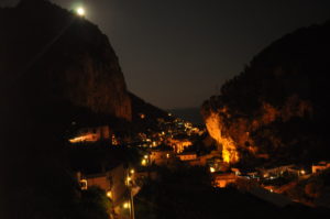 Via Paradiso Amalfi Vista Notturna
